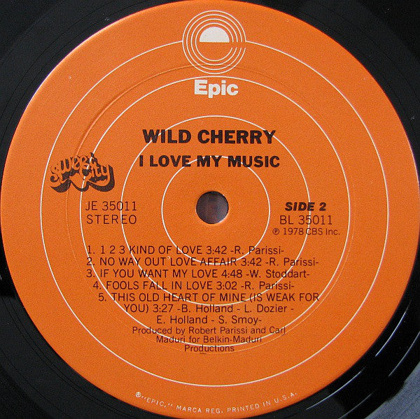 洋楽 WILD CHERRY 12inch LP Wild Cherry – Wild Cherry – Vinyl (LP, Album), 1976
