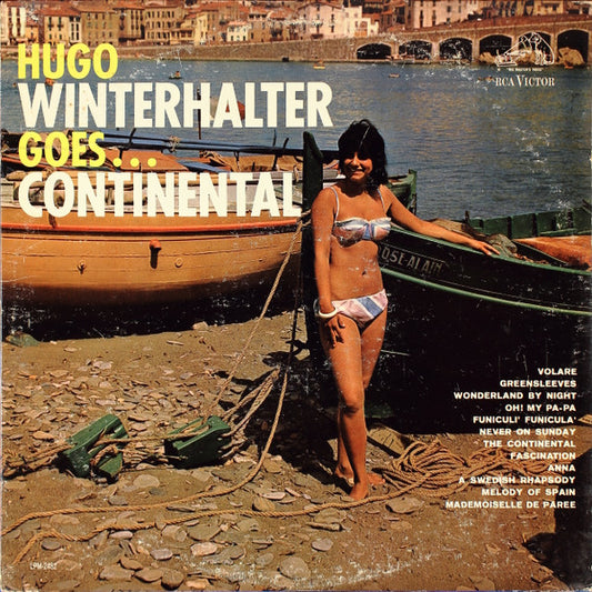 Hugo Winterhalter : Goes . . . Continental (LP, Album, Mono, Roc)