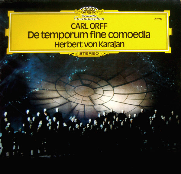 Carl Orff - Herbert von Karajan : De Temporum Fine Comoedia (LP, Album)