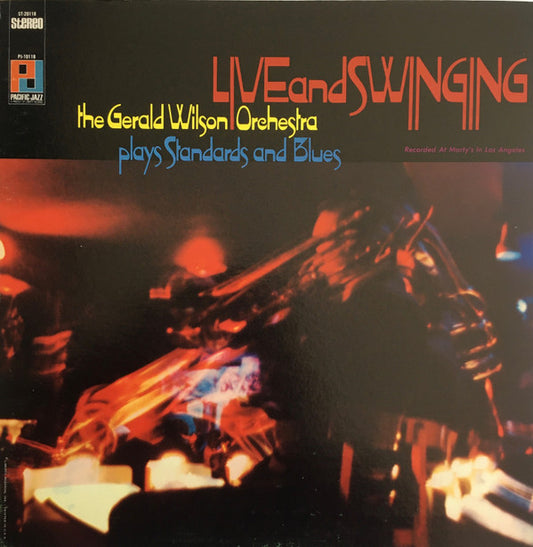 The Gerald Wilson Orchestra* : Live And Swinging (LP, Album, Gat)