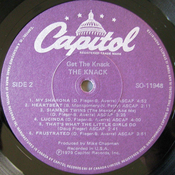 The Knack (3) : Get The Knack (LP, Album)