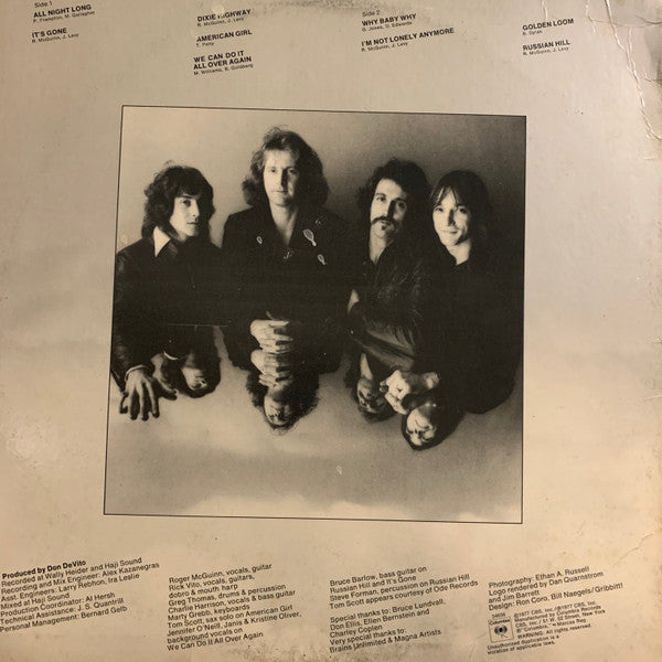 Roger McGuinn : Thunderbyrd (LP, Album, Ter)