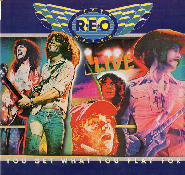 REO Speedwagon : You Get What You Play For (2xLP, Album, RE, Car)