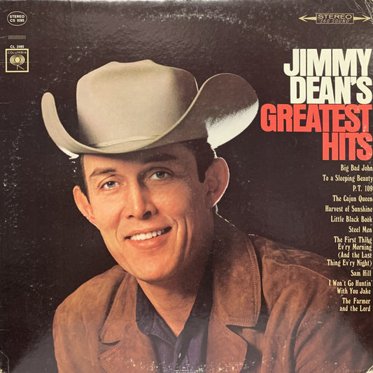 Jimmy Dean : Greatest Hits (LP, Comp, Pit)