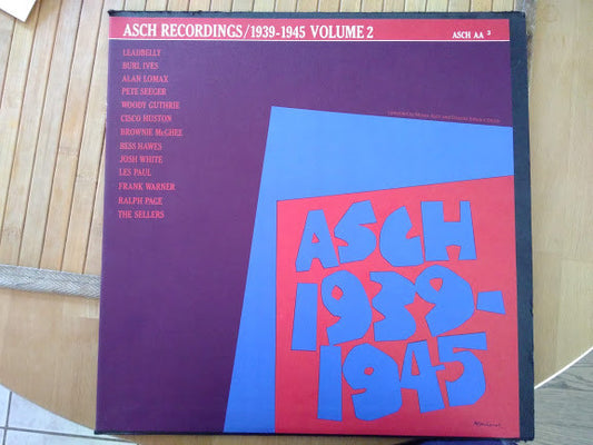 Various : Asch Recordings/1939-1945 Volume 2 (LP, Comp, Mono)