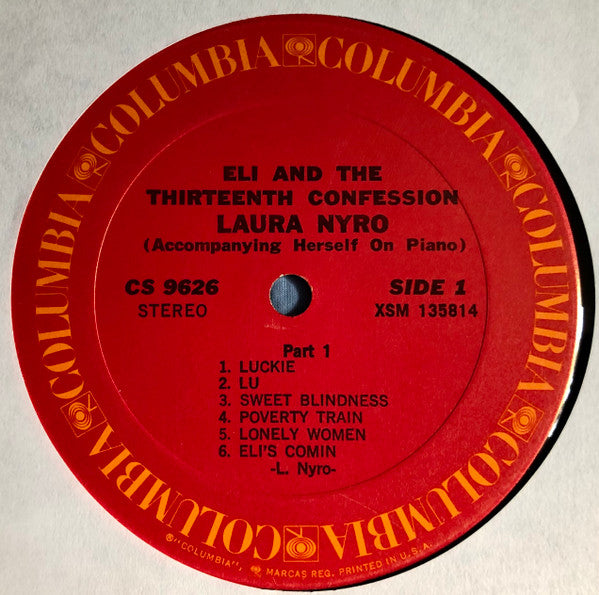 Laura Nyro : Eli And The Thirteenth Confession (VG) – Square Cat Vinyl