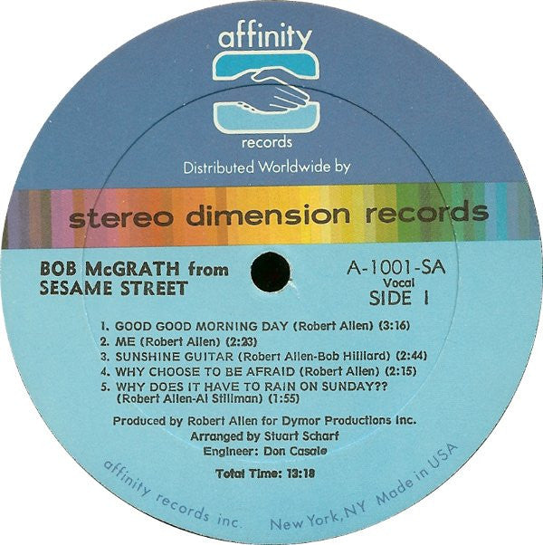Bob McGrath : Bob McGrath From Sesame Street (LP, Album)