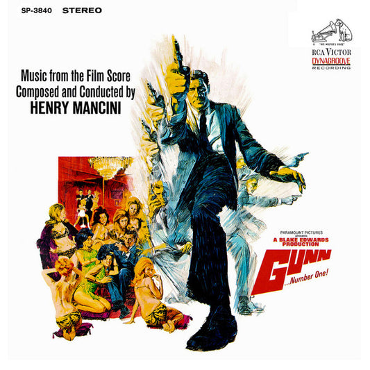 Henry Mancini : Gunn ...Number One!: Music From The Film Score (LP, Album, Dyn)