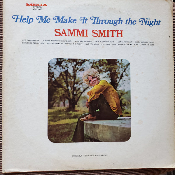 Sammi Smith : Help Me Make It Through The Night (LP, Album, RE)