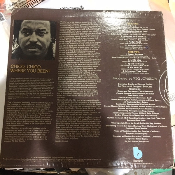 Chico Hamilton : Peregrinations (LP, Album)