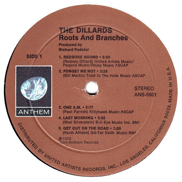 Dillards* : Roots And Branches (LP, Album, Ter)