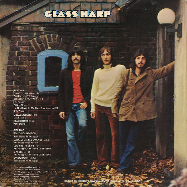 Glass Harp : Glass Harp (LP, Album)