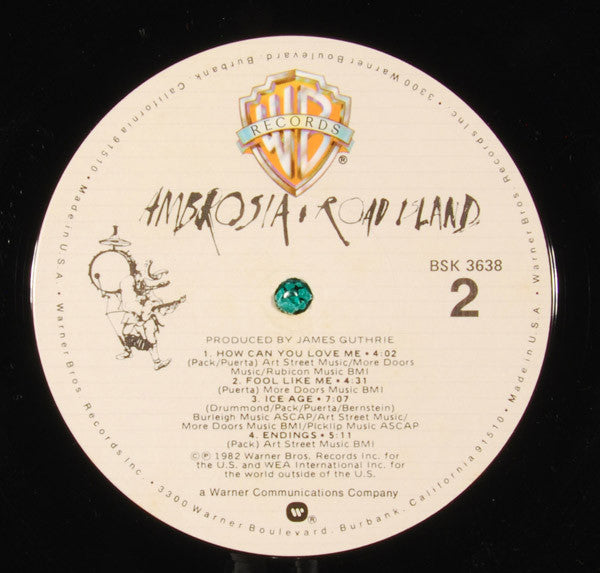 Ambrosia (2) : Road Island (LP, Album, All)