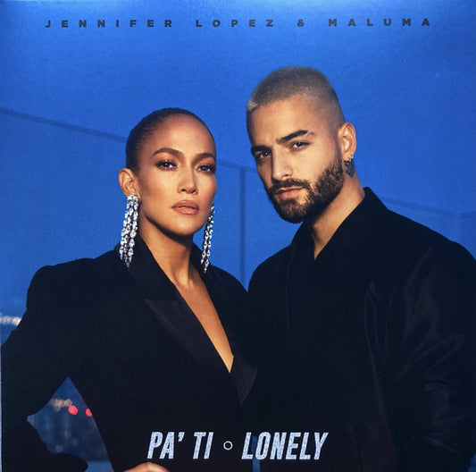 Jennifer Lopez & Maluma : Pa' Ti / Lonely (12", Single, Ltd, Cle)