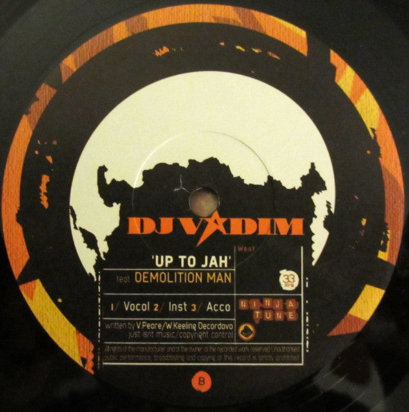 DJ Vadim : It's On / Up To Jah (12")