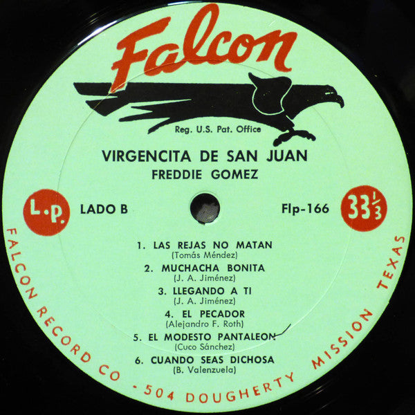 Freddie Gomez : Virgencita De San Juan (LP, Album)