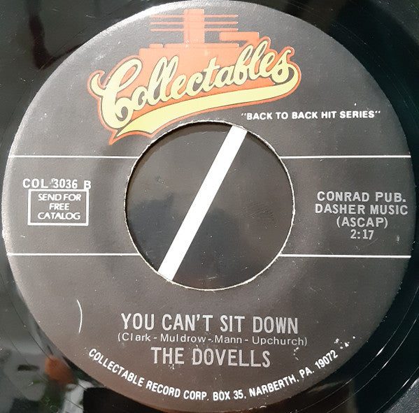 The Trashmen / The Dovells : Surfin' Bird / You Can't Sit Down (7", Single)