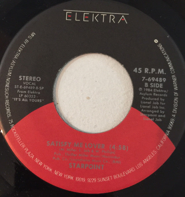 Starpoint : He Wants My Body (7", Spe)