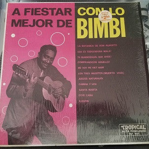 Bimbi Y Su Trio Oriental : A Fiestar Con Lo Mejor De Bimbi (LP)