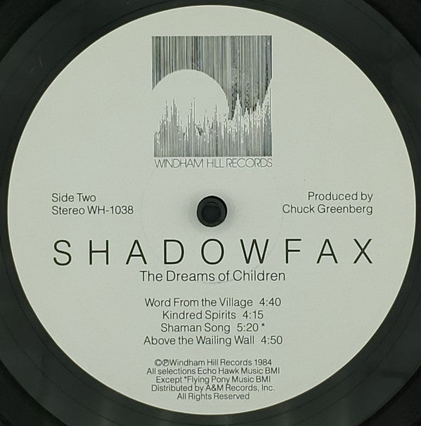 Shadowfax : The Dreams Of Children (LP, Album)