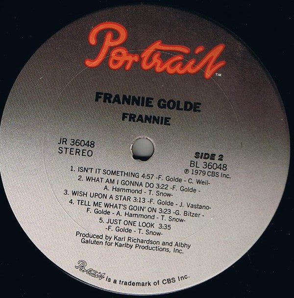 Frannie Golde* : Frannie (LP, Album)