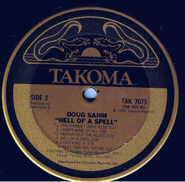 Doug Sahm : Hell Of A Spell (LP, Album)