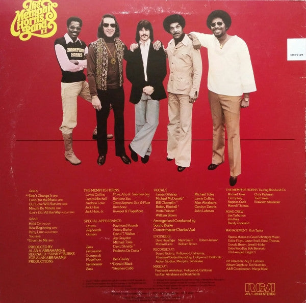 The Memphis Horns : Band II (LP, Album)