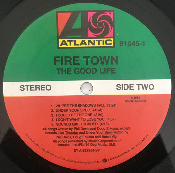 Fire Town : The Good Life (LP, Album)