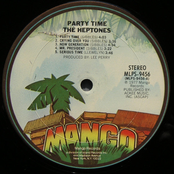 The Heptones : Party Time (LP, Album)