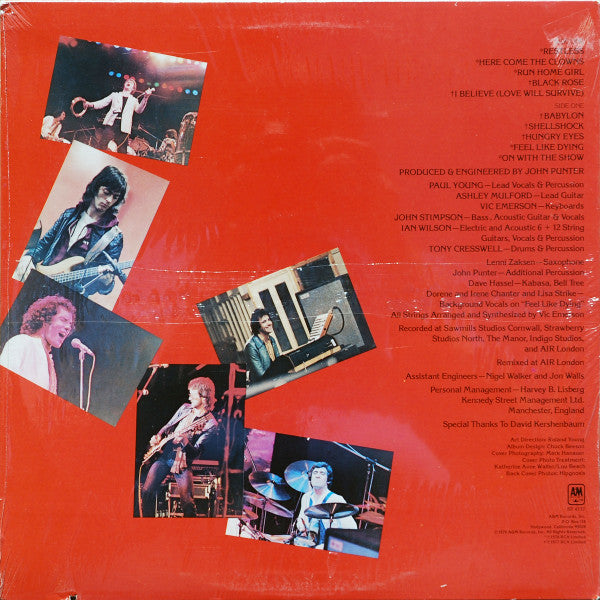 Sad Café : Misplaced Ideals (LP, Album, Mon)