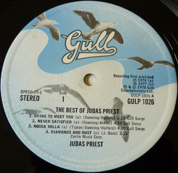 Judas Priest : The Best Of (LP, Comp)