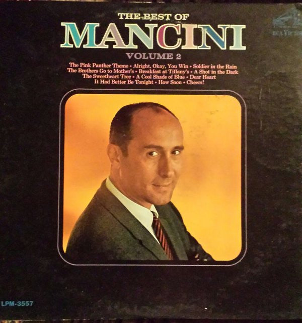 Henry Mancini And His Orchestra And Chorus : The Best Of Mancini Volume 2 (LP, Comp)