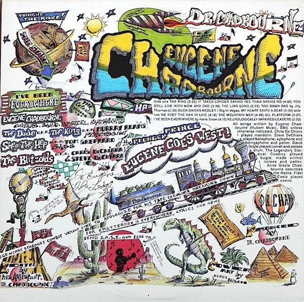 The Doctor Eugene Chadbourne* : I've Been Everywhere (LP, Album)