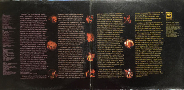 Mike Bloomfield And Al Kooper : The Live Adventures Of Mike Bloomfield And Al Kooper (2xLP, Album, San)