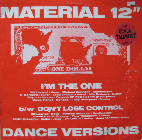 Material : I'm The One (12", Red)