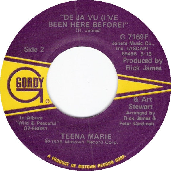 Teena Marie : I'm A Sucker For Your Love (7", Single)
