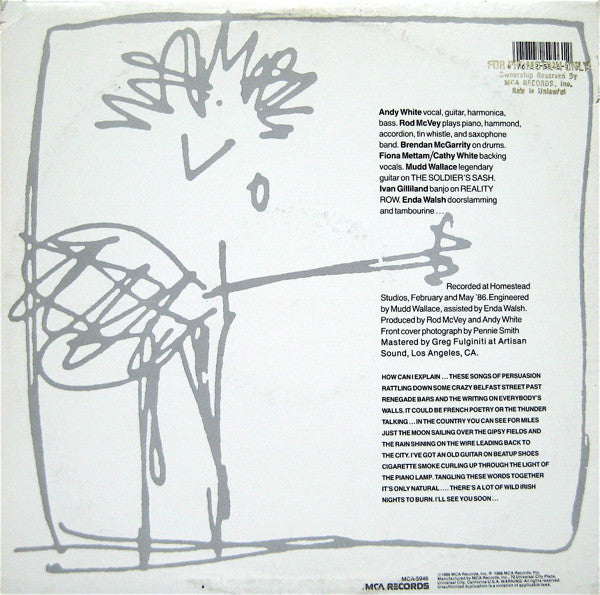 Andy White (4) : Rave On Andy White (LP, Album)