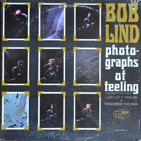 Bob Lind : Photographs Of Feeling (LP, Album, Mono)