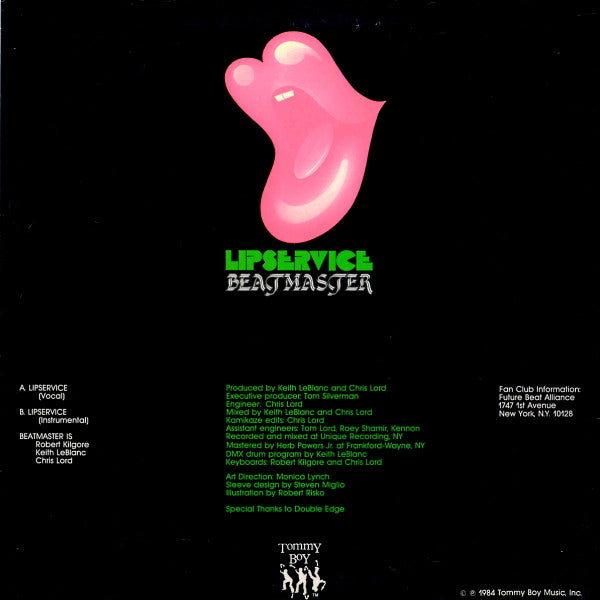 Beatmaster : Lipservice (12")
