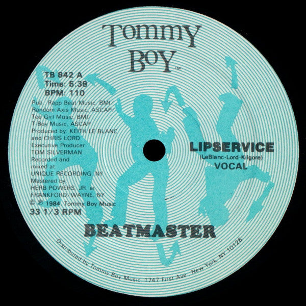 Beatmaster : Lipservice (12")