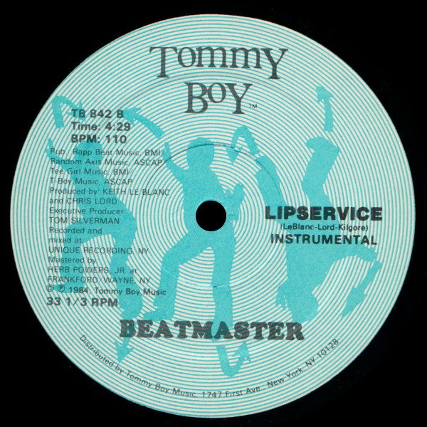 Beatmaster : Lipservice (12")