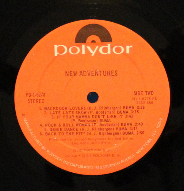 New Adventures : New Adventures (LP, Album, 18)