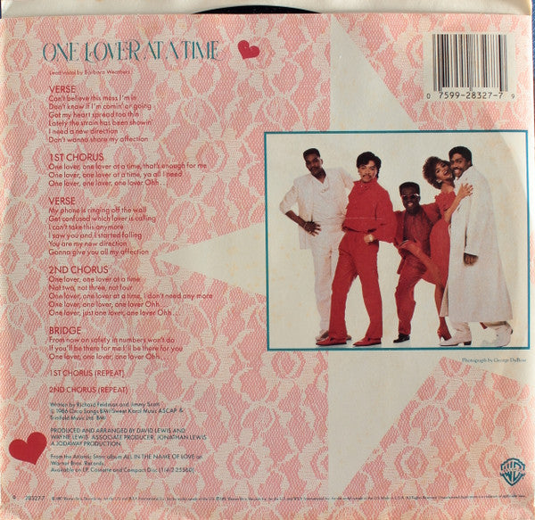 Atlantic Starr - One Lover At A Time (VG+)