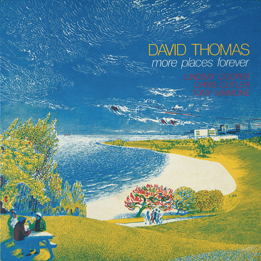 David Thomas & The Pedestrians* : More Places Forever (LP, Album)