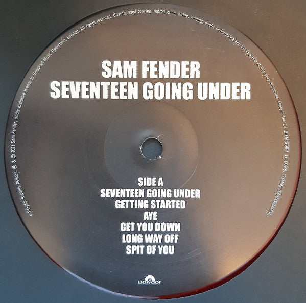 Sam Fender : Seventeen Going Under (LP, Album, Ltd, Red)