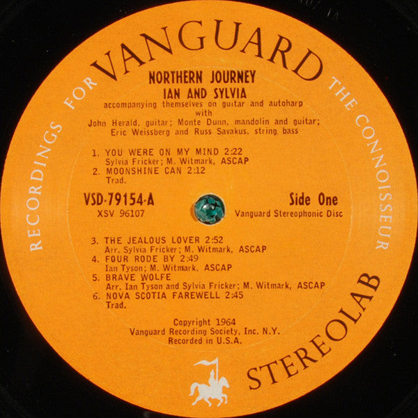 Ian & Sylvia : Northern Journey (LP, Album, RP, Pit)