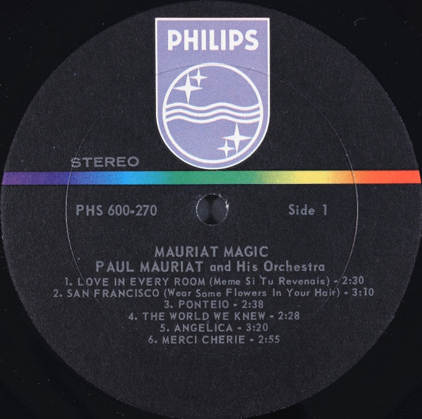 Paul Mauriat And His Orchestra : Mauriat Magic (VG+) – Square Cat