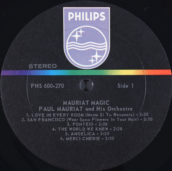 Paul Mauriat And His Orchestra : Mauriat Magic (LP, Album, Gat)