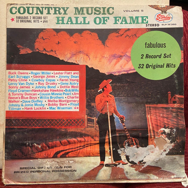 Various : Country Music Hall Of Fame Vol. 5 (2xLP, Comp, RE)