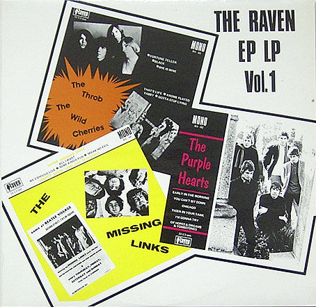 Various : The Raven EP LP Vol.1 (LP, Comp)